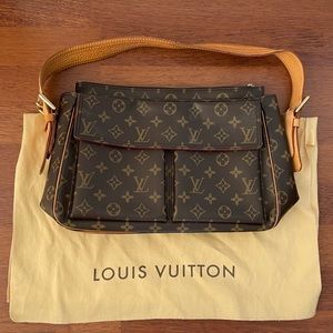 VINTAGE Louis Vuitton Monogram Canvas Viva Cite Bag
